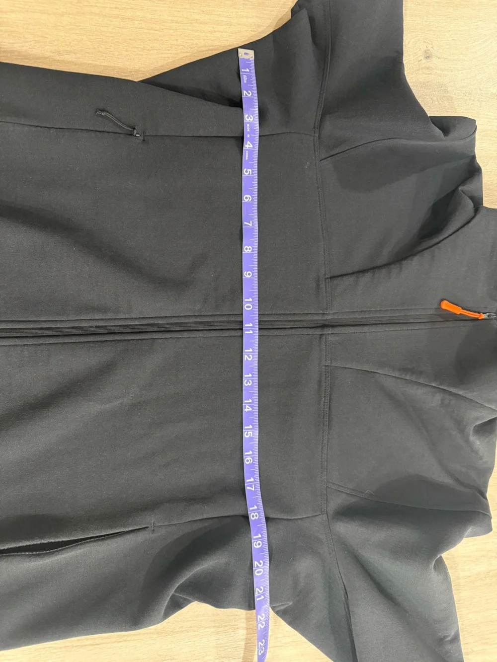 Arc'teryx Rethel Jacket Black Full Zip Performance Jacket Men's Medium Hiking